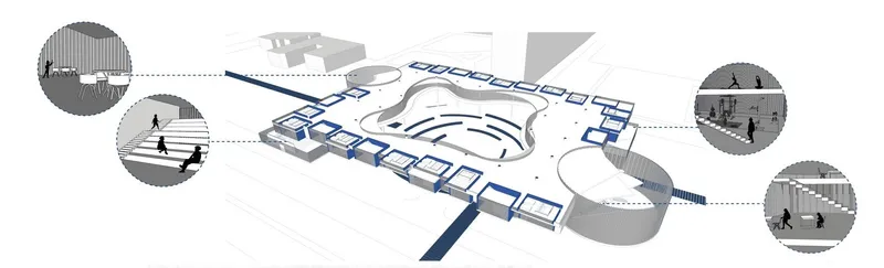 POINT: Shared amenities enriching student life.
