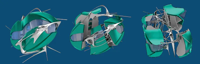 CoralCatalyst's dynamic marine research lab design.