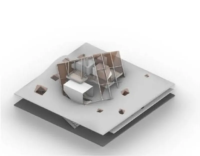 Cocoon's exploded view: Transparency and interconnectedness.