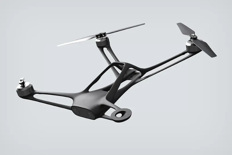 A skeleton-inspired generative designed frame for drones. Source: YankoDesign