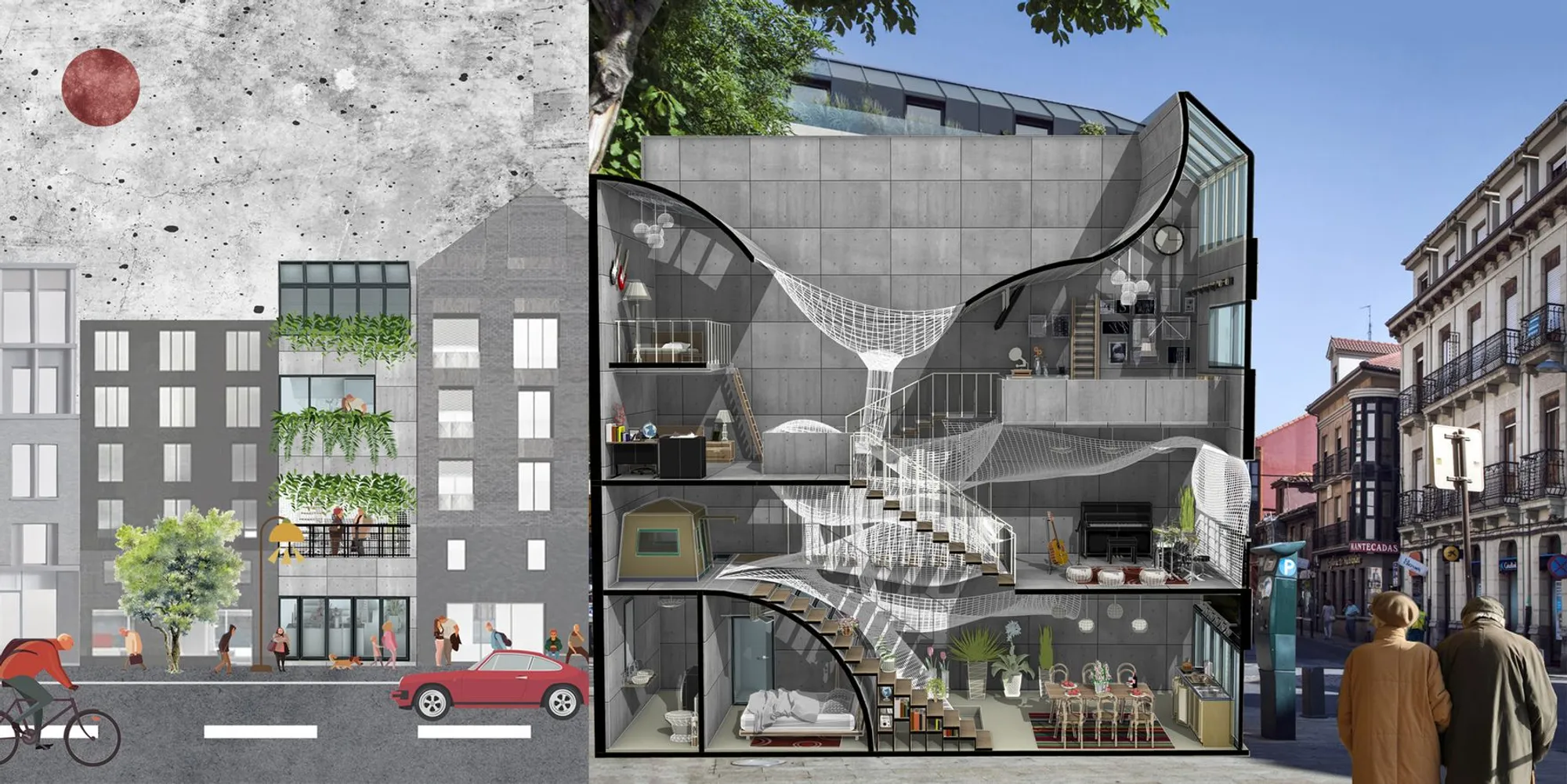 Net House: Weaving Intergenerational Life into a Compact Wuhan Dwelling