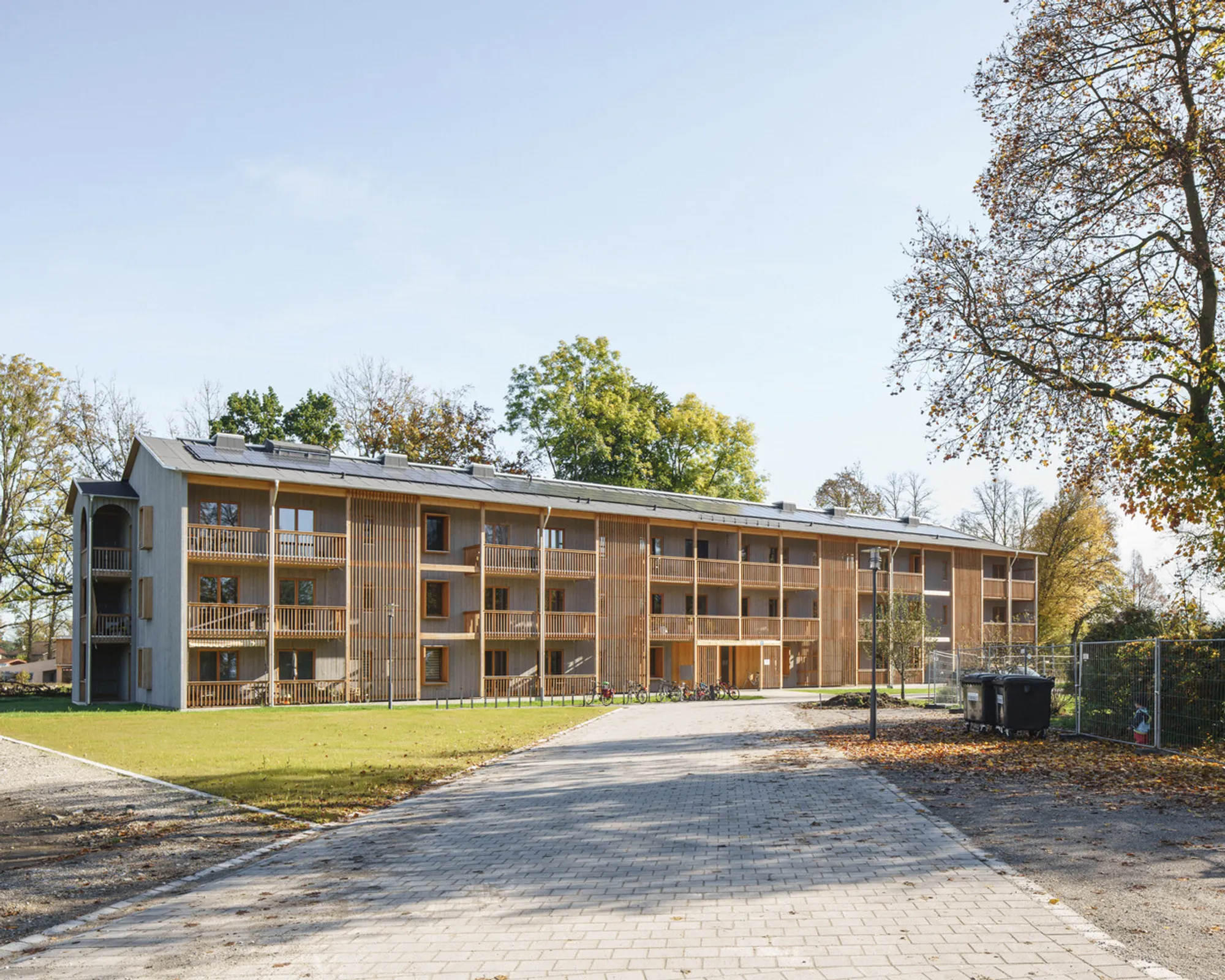 Housing in Bad Aibling by Florian Nagler Architekten: A Minimalist Approach to Sustainable Living