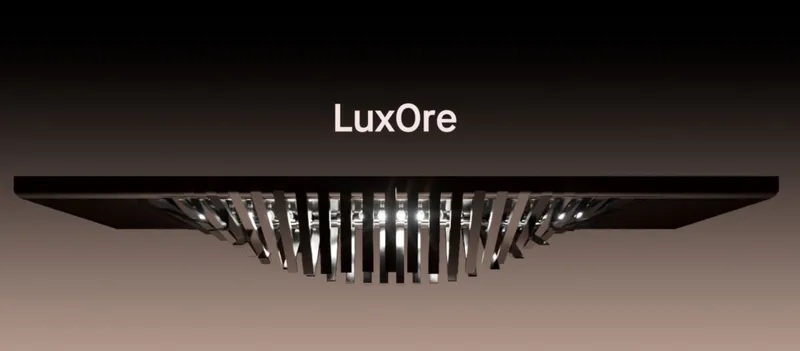LuxOre by Kseniia Bondarets – A kinetic lighting fixture exploring symmetry and surface variation. View project