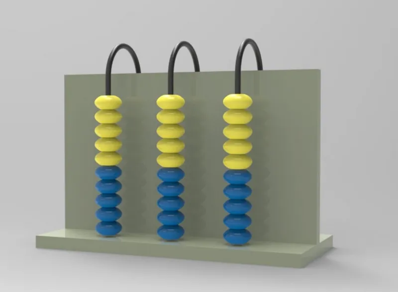 Abacus by Viviana Andrea – A hardwood learning tool that blends educational function with parametric form. View project