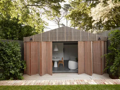 Modern Pool House Design in Australia by buck&simple