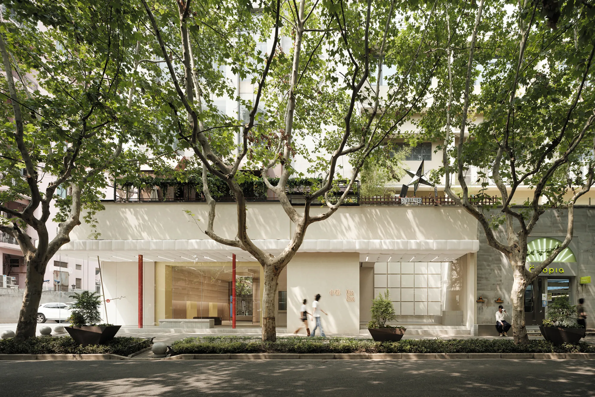 Xiaozhuo Boutique by F.O.G. Architecture: A Seamless Fusion of Retail, Architecture, and Urban Interaction in Shanghai