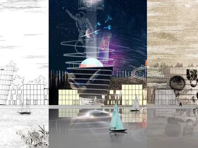 Through History: A Moontrip Media Space Where Architecture Never Sits Still