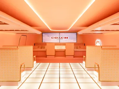 Coach Airways Store and Café by Spacemen + Coach New York: A Retro-Futuristic Transformation of a Boeing 747