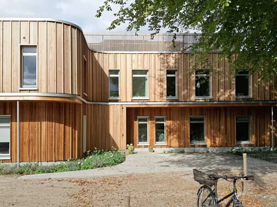 Sustainable Timber Architecture at Bagsværd Observation Home by JAJA Architects