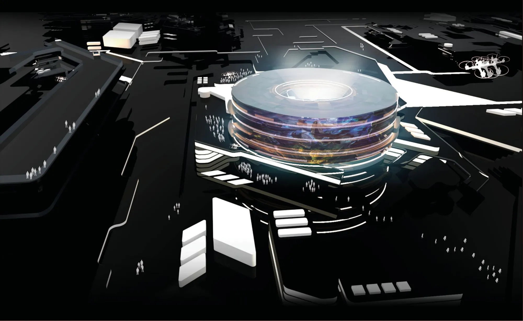 E-Arena of 2050: Where Architecture Becomes the Game