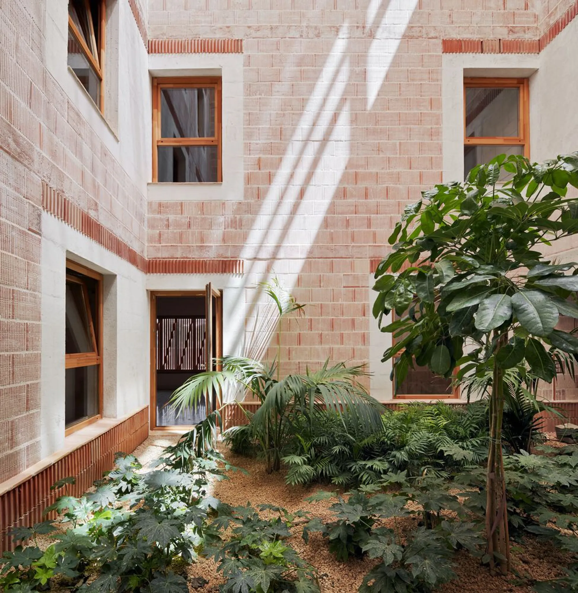 08014 Arquitectura Builds 24 Homes in Ibiza Using Seaweed Insulation and Earth-Filled Walls