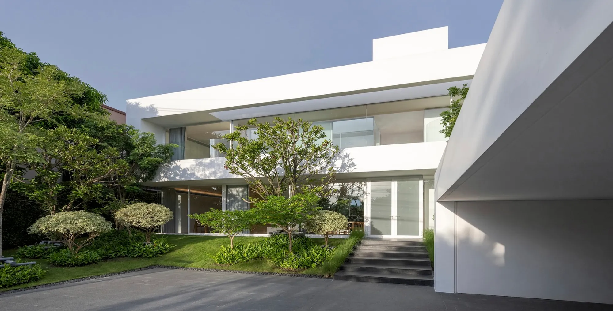 Home by Spacy Architecture: A Tranquil Residential Retreat on the Outskirts of Bangkok