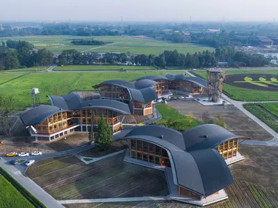 Green Seedling Project by CSWADI: A Timber Landmark Rooted in Rural Chengdu