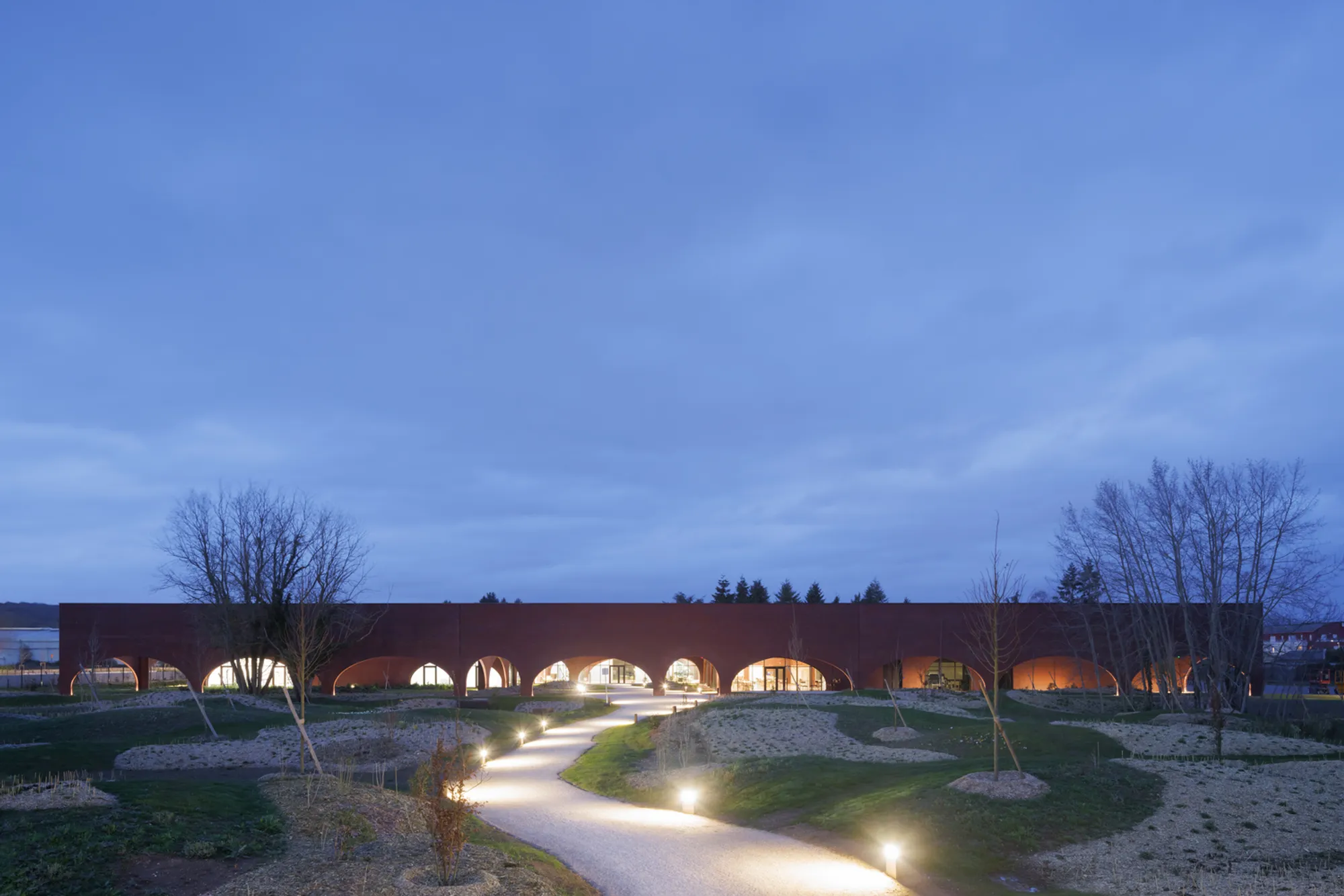 Hermès Workshops by Lina Ghotmeh Architecture: A Living Tribute to Craftsmanship and Sustainability in Normandy