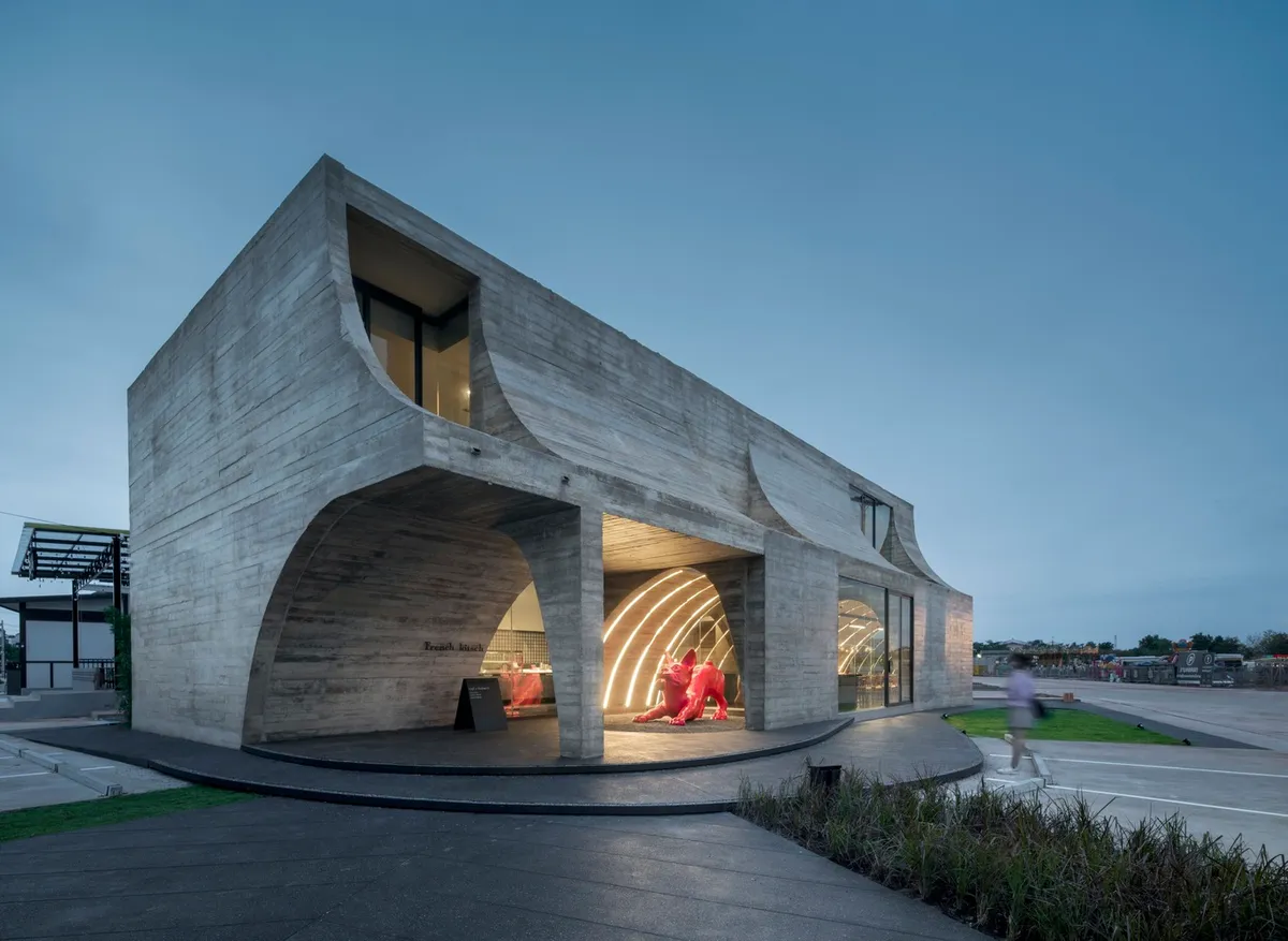French Kitsch III Café by TOUCH Architect: A Playful Take on French Elegance and Architectural Imperfection