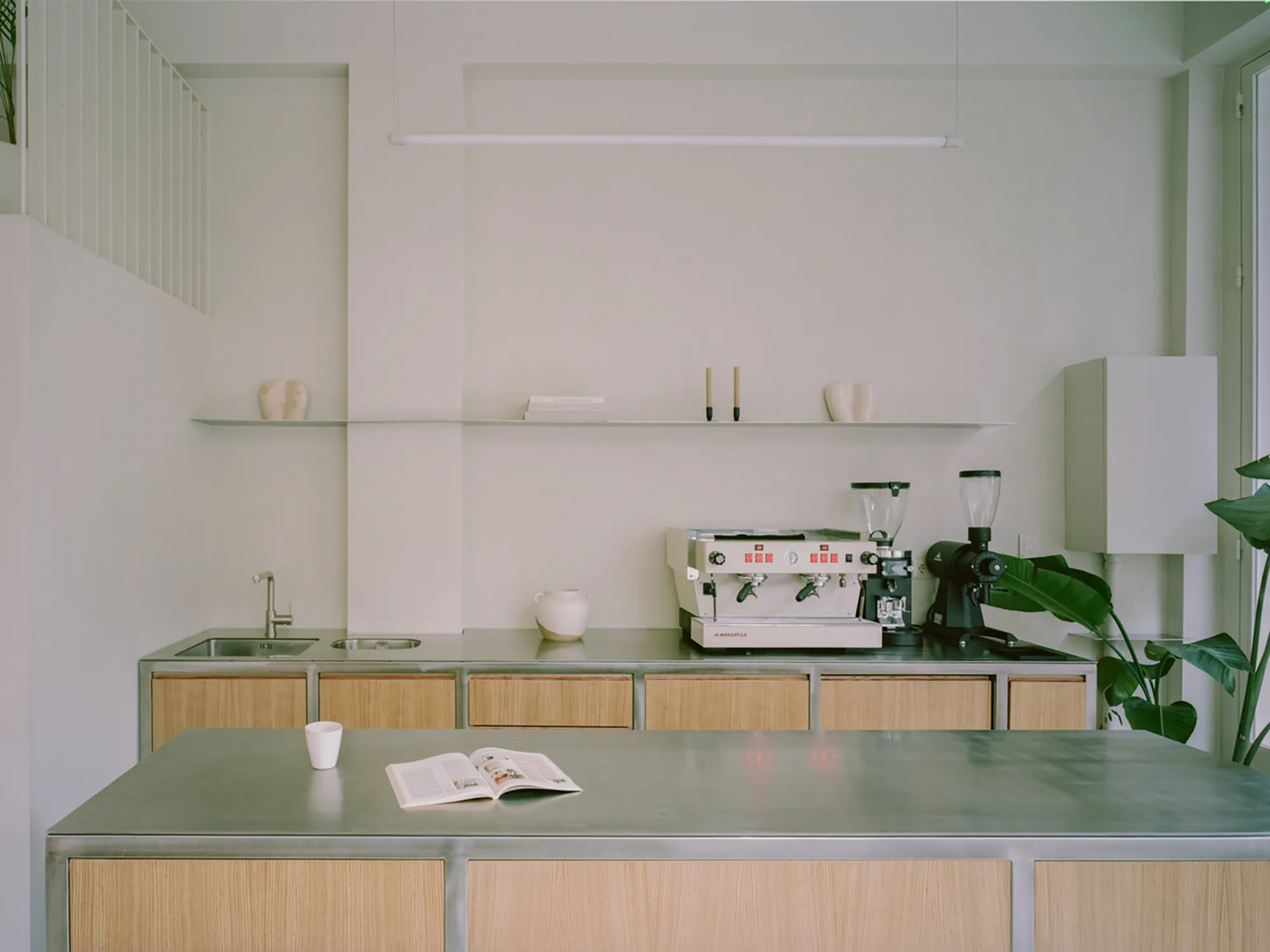 Contemporary Café Design in Athens: Moden Café by Georgios Apostolopoulos Architects