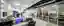 This architectural image showcases a modern hospital simulation lab, designed for healthcare educati