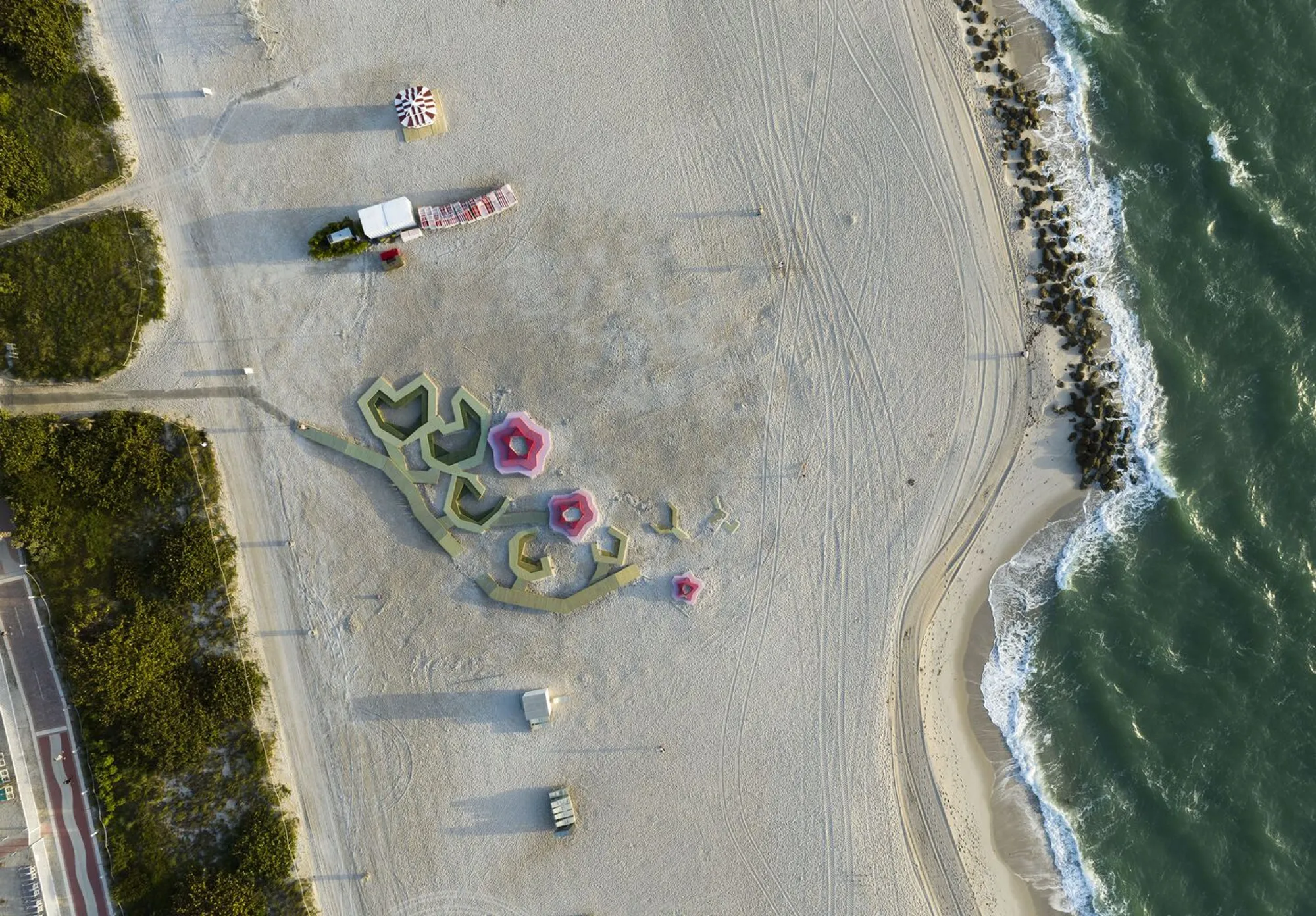 Morning Glory Installation by Paula de Solminihac and Vicente Donoso: A Sensory Ode to Nature at Faena Beach