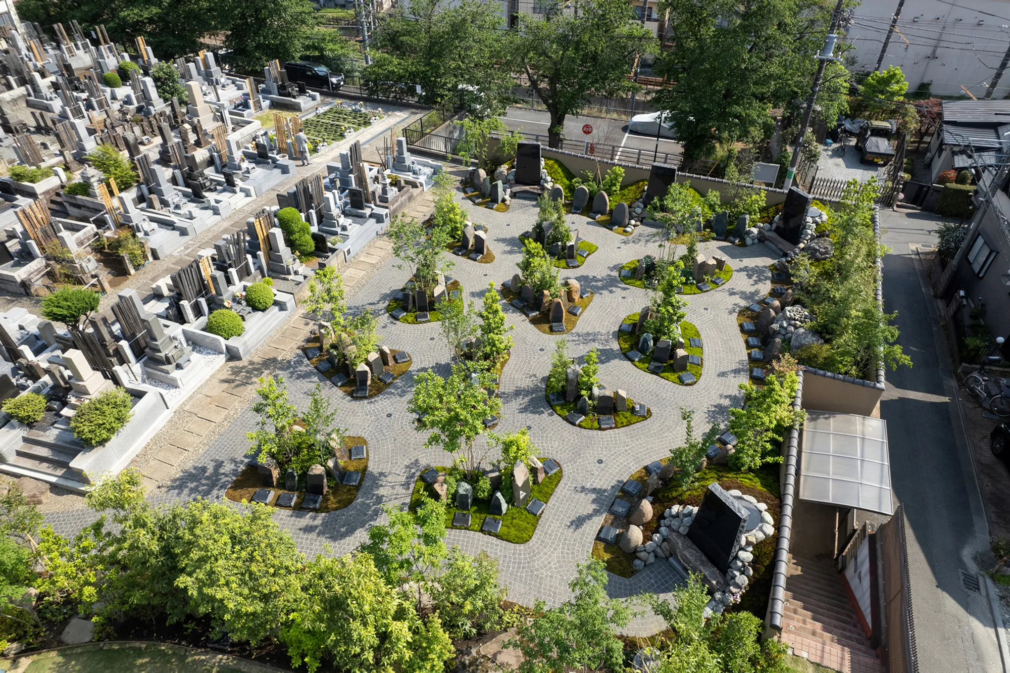 Kezouin Fuchu-shi Cemetery by Love Architecture: A New Paradigm in Japanese Memorial Design