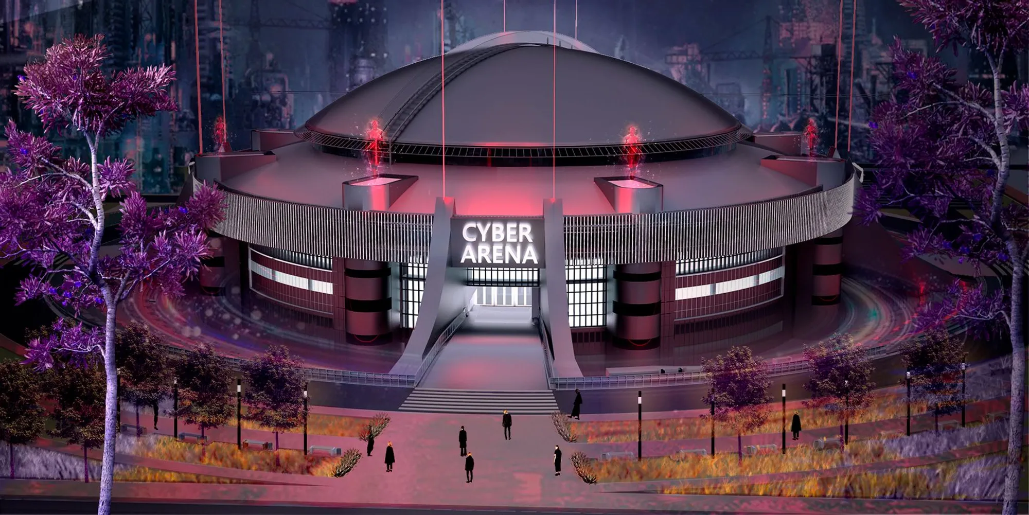 Cyber Arena: A Spacecraft That Landed to Host the Future of Esports