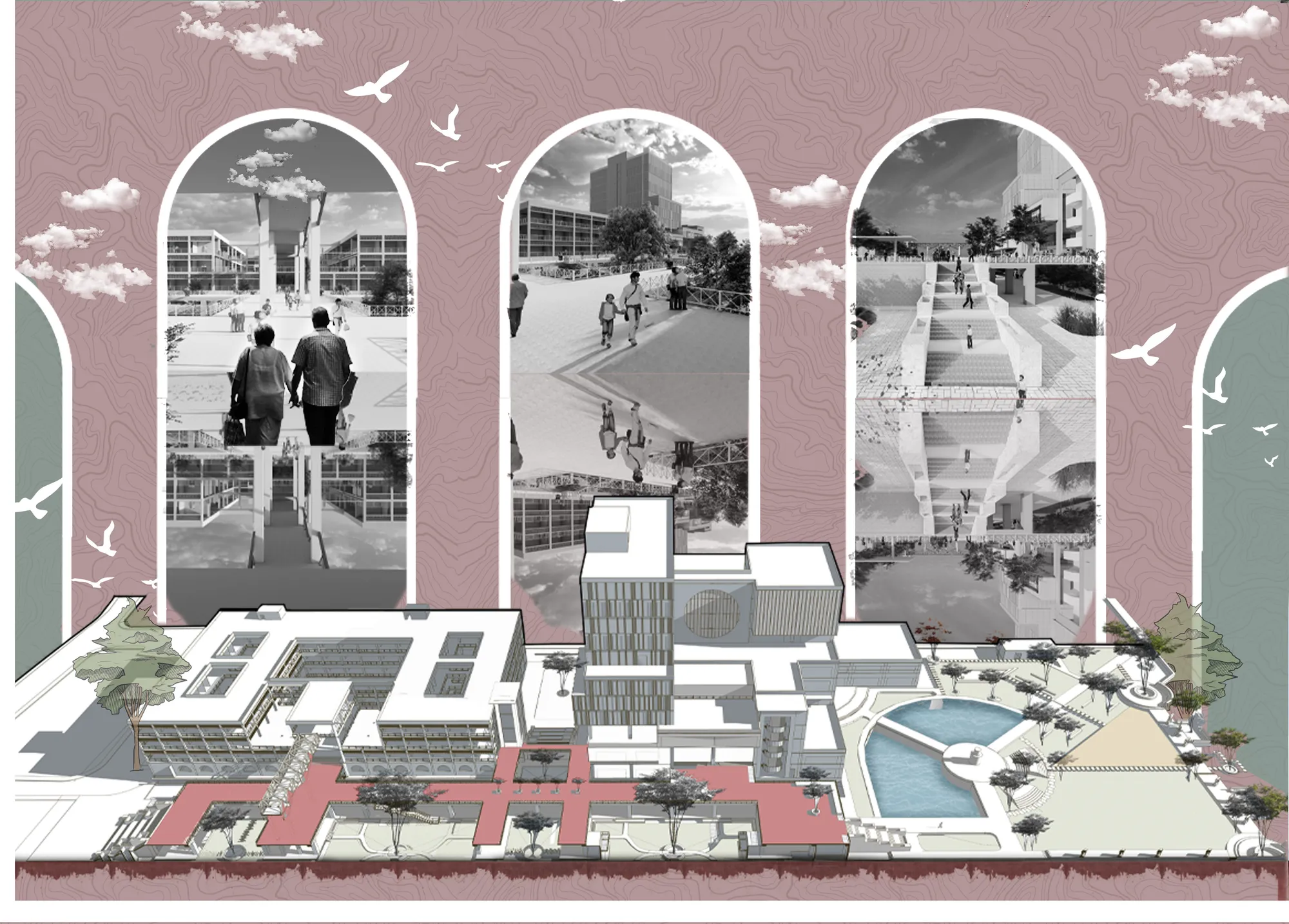 Architecture is a visual meaning of imagination