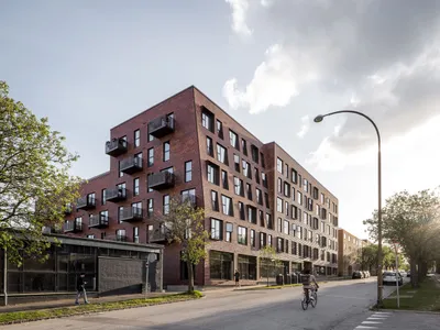 Katrinebjerg / Dept. 76 Student Housing by ADEPT + Luplau Poulsen: A Model of Sustainable Student Living in Aarhus