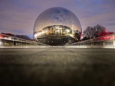 Immersive Cinema Architecture: La Géode Cinema by Loci Anima