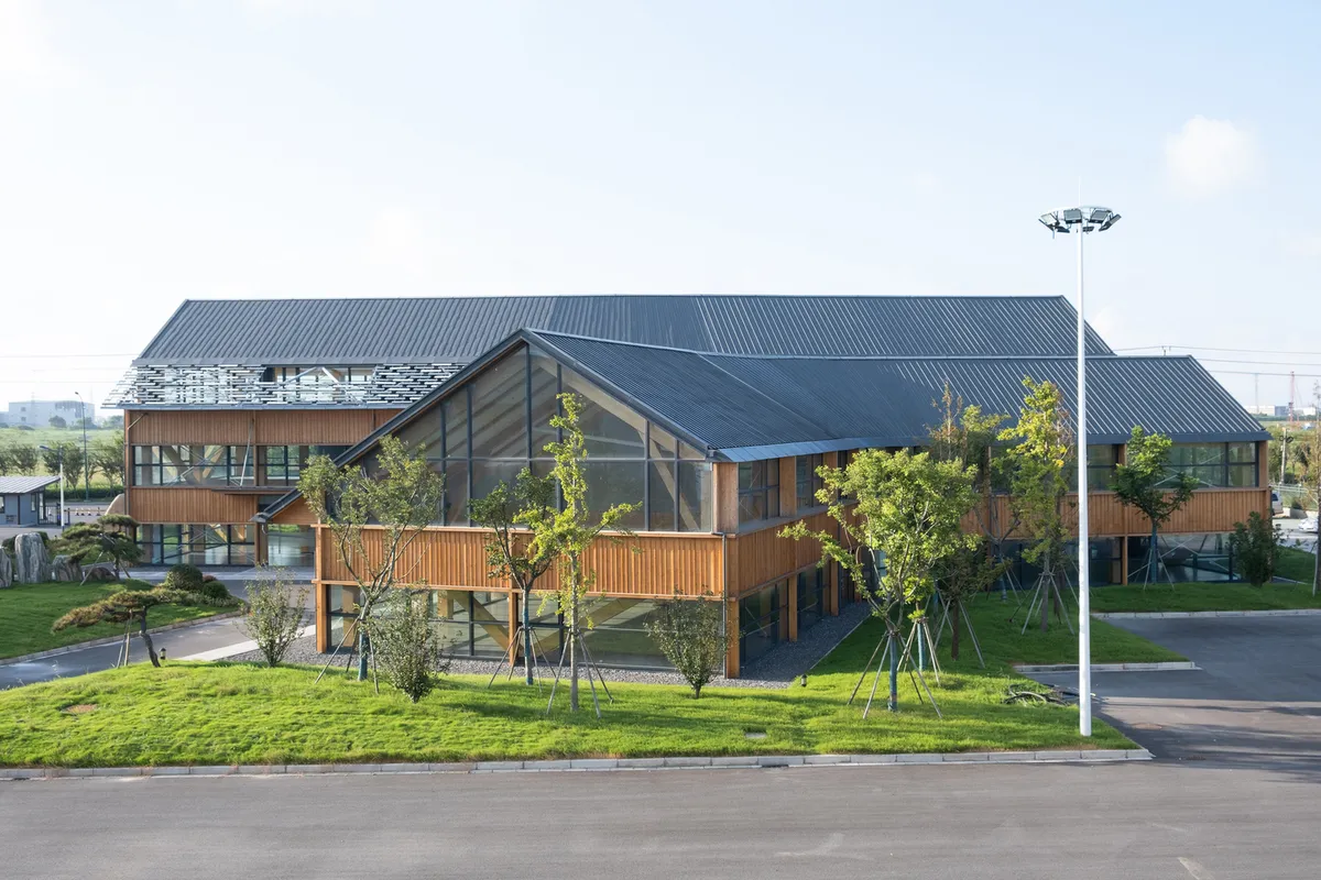Dafeng Timber Structure Research and Design Center by CATS: A Contemporary Celebration of Timber Architecture