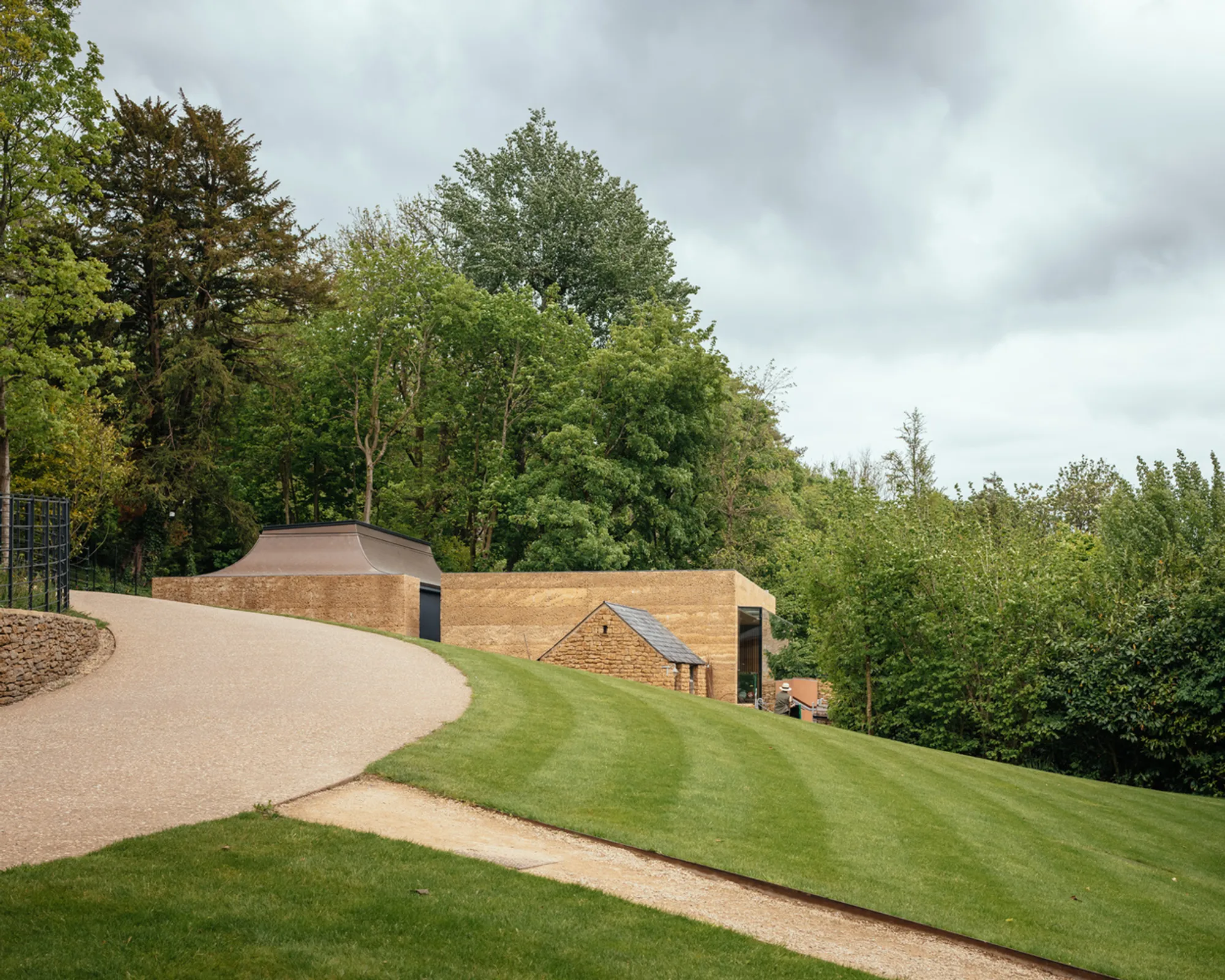 Rammed Earth Yoga Studio by Invisible Studio: A Sanctuary of Light and Natural Materials