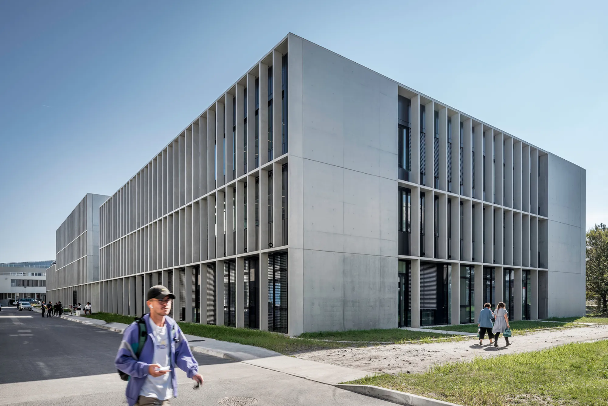Sustainable Design and Modular Innovation: Building H at Pessac University Campus by Marjan Hessamfar & Joe Vérons Architectes Associés