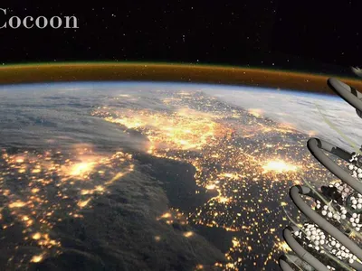 Spiral Cocoon: A Gravity-Sculpted Habitat for 2,000 Orbiting Residents