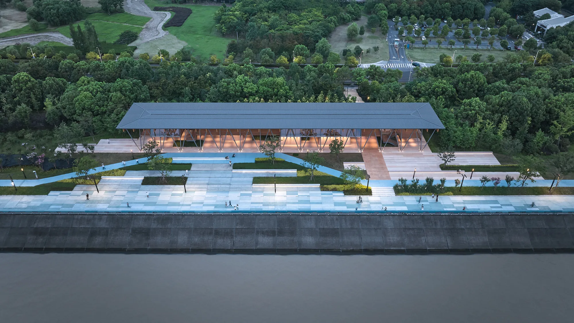 Hangzhou Riverfront Public Space – The Changting Station