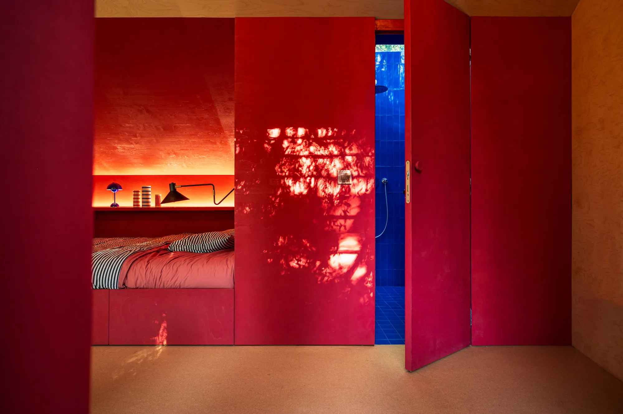 House of Color Downtown Oasis by NOKE Architects: A Masterpiece of Modern Garden House Architecture