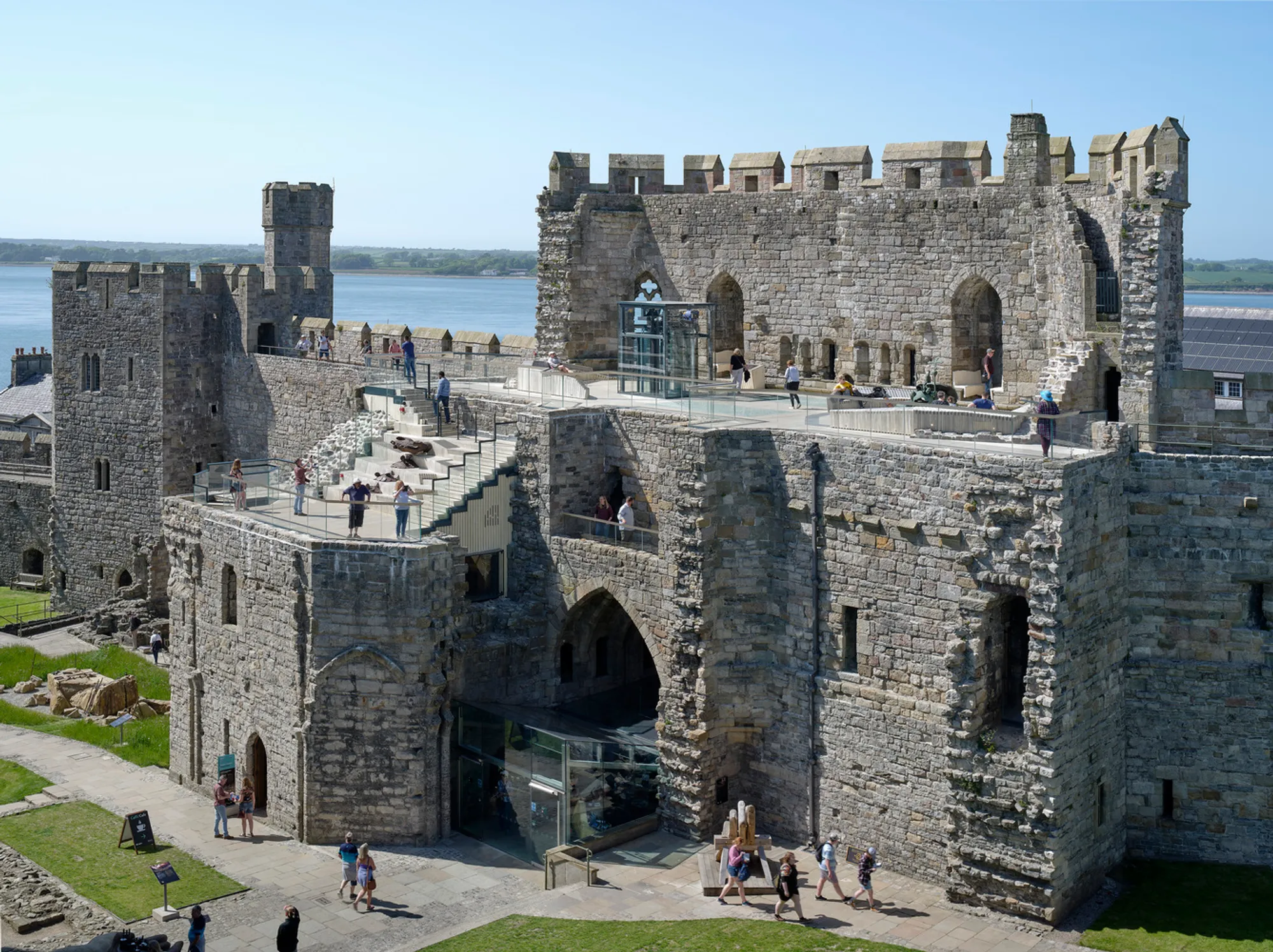 King’s Gate, Caernarfon Castle by Buttress Architects: A Historic Restoration Reimagined for the Modern Era