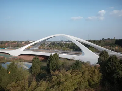Jiangxi River Bridge by Zaha Hadid Architects: A Sculptural Landmark Redefining Chengdu’s Infrastructure