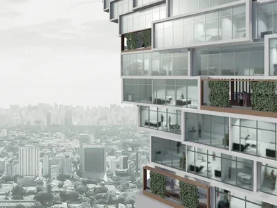 Eco Favelas: A DNA Helix Skyscraper Reframes São Paulo's Informal Settlements