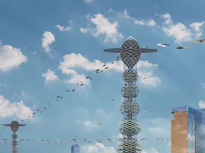 Air TO Z: A Megastructure That Turns the Sky into Infrastructure