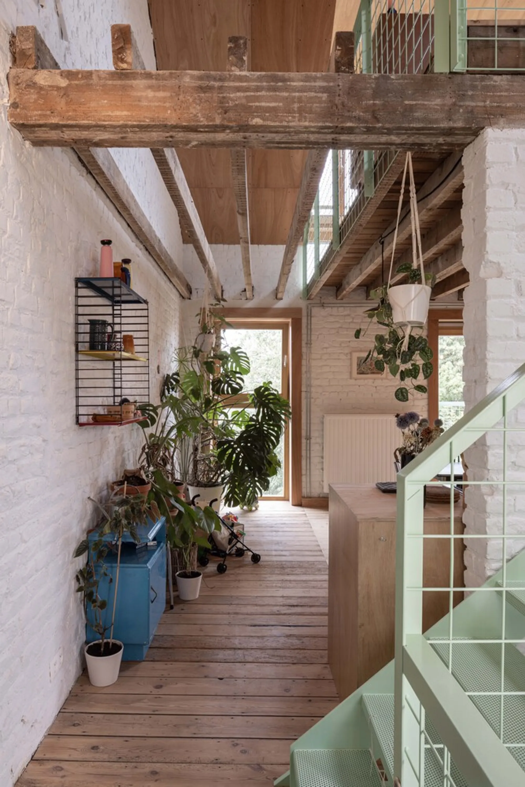 BERK House Transformation by Bauclub: A Sculptural Renovation in the Heart of Brussels