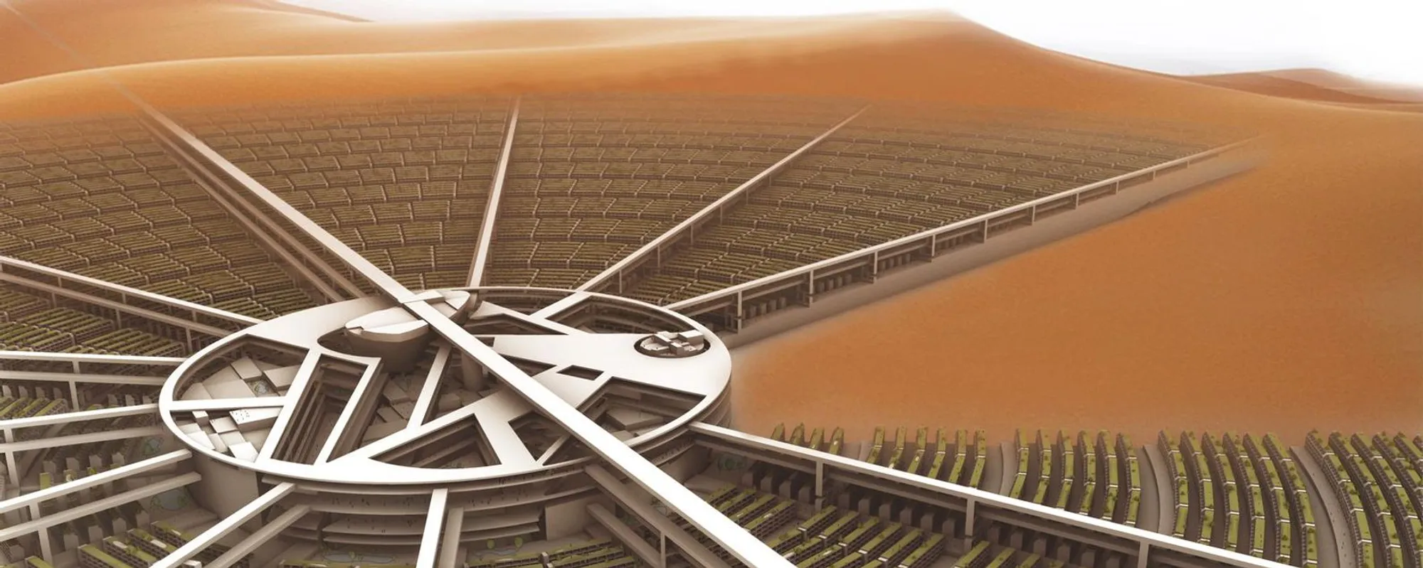 Q-City: Algorithmic Urbanism Designed to Scale Across the Sahara