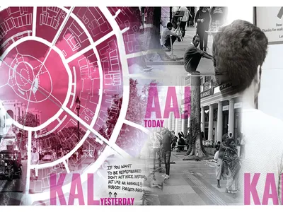 Neo-Delhi: Reimagining Connaught Place as a Multi-Tiered City of 2112