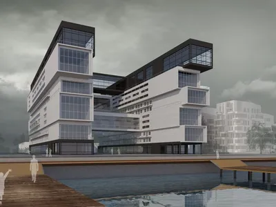 Hustle Hub Moscow: Stacked Blocks and Shared Living as Affordable Housing