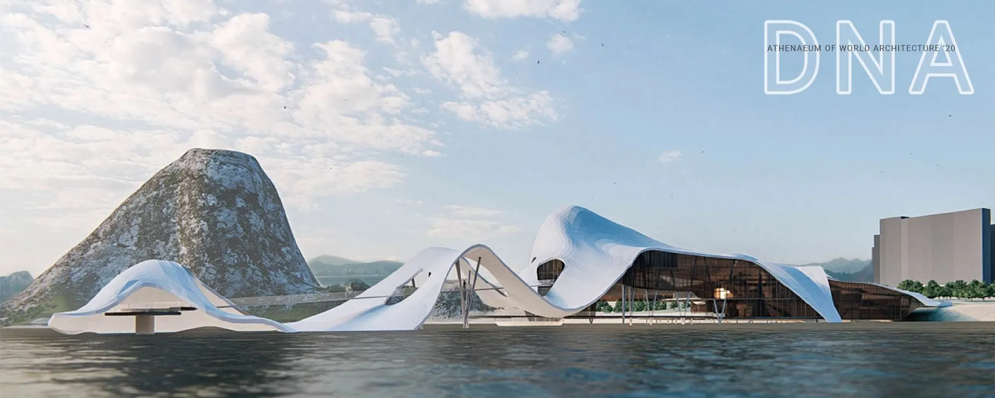 DNA: A Biomorphic Cultural Hub Tackling Rio's Waterfront Pollution