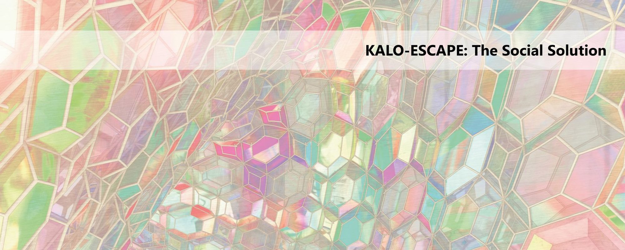 Kalo-Escape: A Dichroic Hexagonal Pavilion That Fights Digital Fatigue