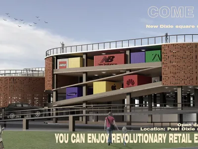 COME THRU: Drive-Thru Architecture Resurrects a Dead Mall Site in Harvey, Illinois