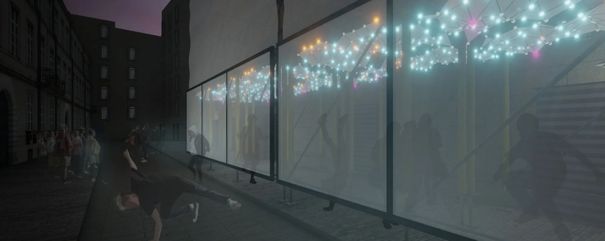 PROP: Turning Urban Scaffolding into Public Gathering Spaces