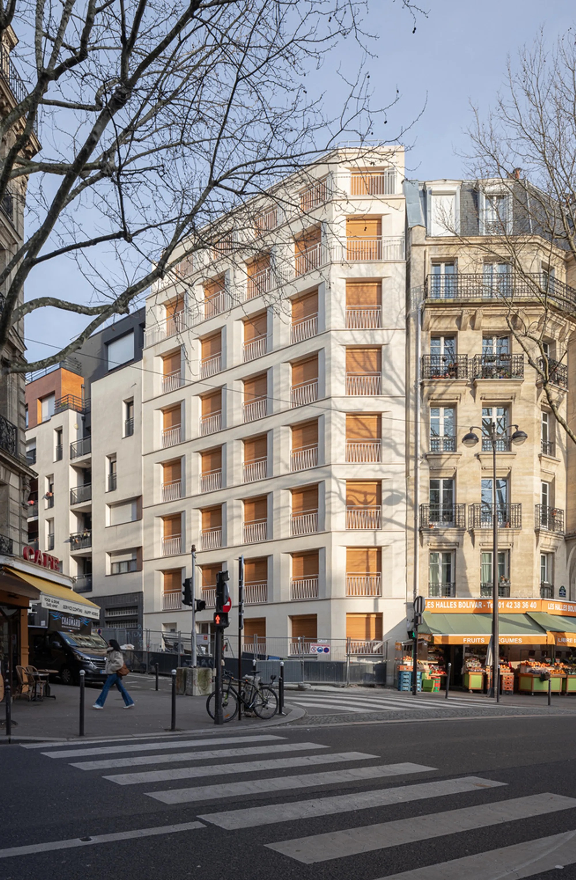 Low-Carbon Urban Housing Architecture: Pradrier 15 by Mobile Architectural Office in Paris