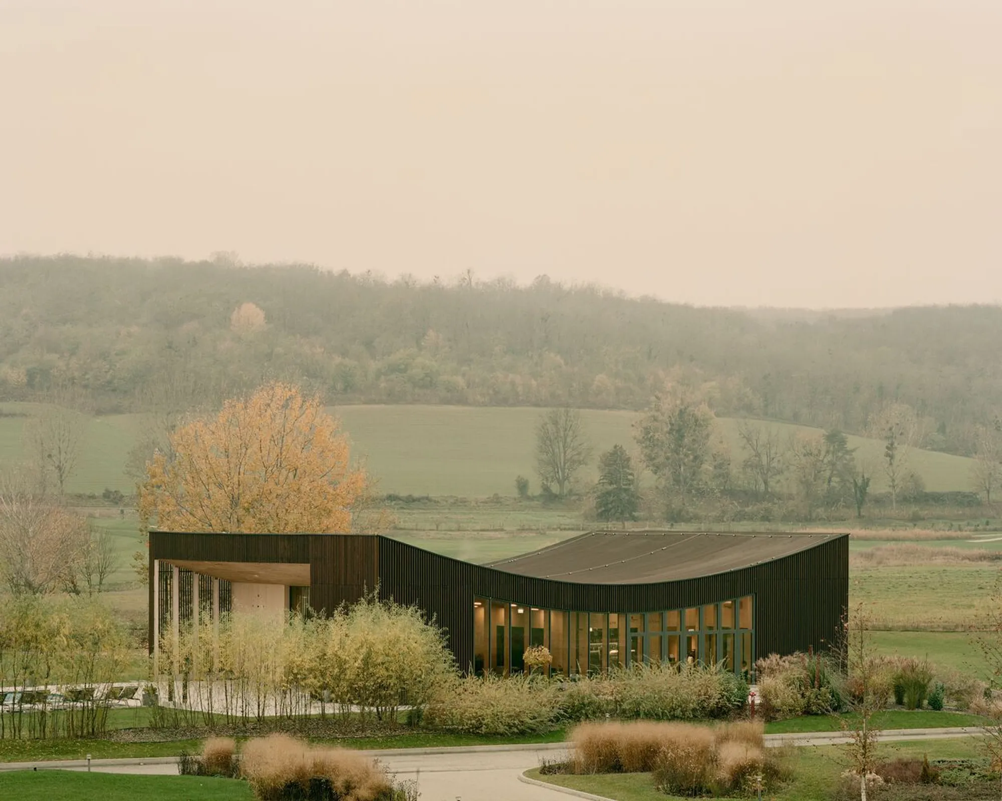 Zala Springs Golf Resort Wellness Pavilion by Archikon Architects: A Harmonious Fusion of Architecture and Nature