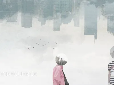 Our Infinite Consequence: Mirrored Voids That Force a City to Look at Itself