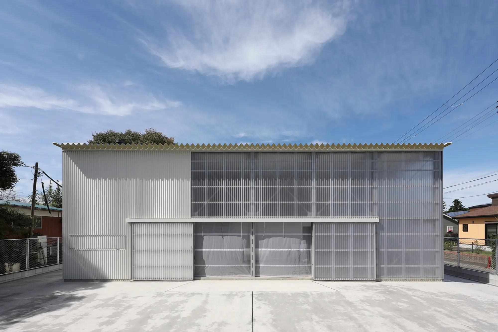 Warehouse Villa in Isumi by Arii Irie Architects
