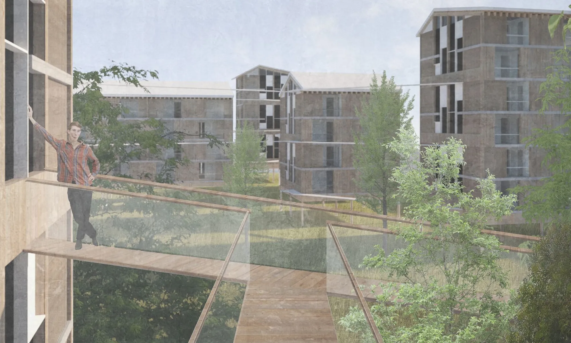 Behind the Walls: A Prison Reimagined as Biophilic Campus for Reintegration